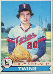 1979 Topps Baseball Cards      627     Gary Serum RC